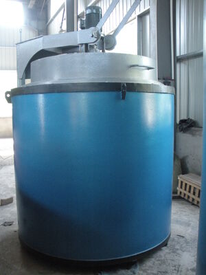 ДУРА Well Pit Electric Annealing Furnace с мощностью 500 кг/ч 850 рабочей температуры и длительным сроком службы