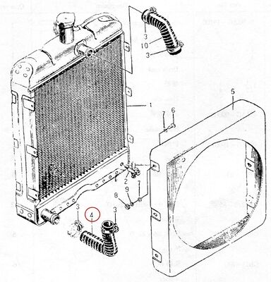 495AG-00002 Впускные трубы для дизельных двигателей