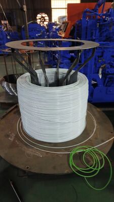 Высокоскоростная PVC-покрытая стальная проволока вешалка изготовления машины с мощностью 2,2 кВт для эффективного производства